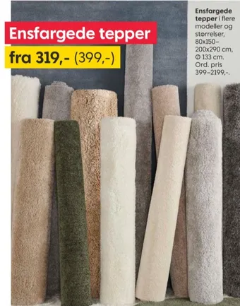 Rusta Ukjent teppe tilbud