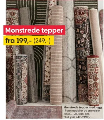 Rusta Ukjent teppe tilbud