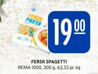 Rema 1000 Rema 1000 pasta tilbud