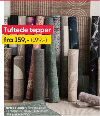 Rusta Ukjent teppe tilbud