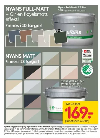 Rusta Nyans maling tilbud