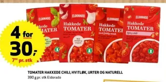 Bunnpris Eldorado tomater hakkede tilbud