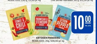Rema 1000 Rema 1000 krydder tilbud