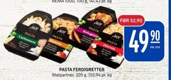 Rema 1000 Matmesteren ferdigretter tilbud