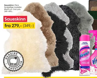 Rusta Ukjent saueskinn tilbud