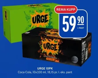 Rema 1000 Urge brus tilbud