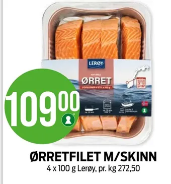 Kiwi Lerøy laksefilet tilbud