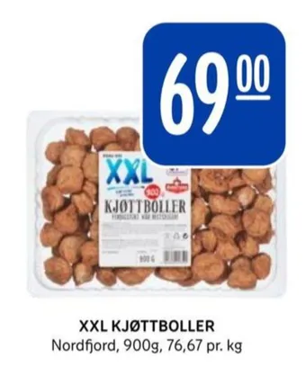 Rema 1000 Nordfjord kjøttboller tilbud