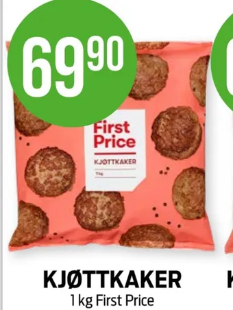 Kiwi First price kjøttkaker tilbud