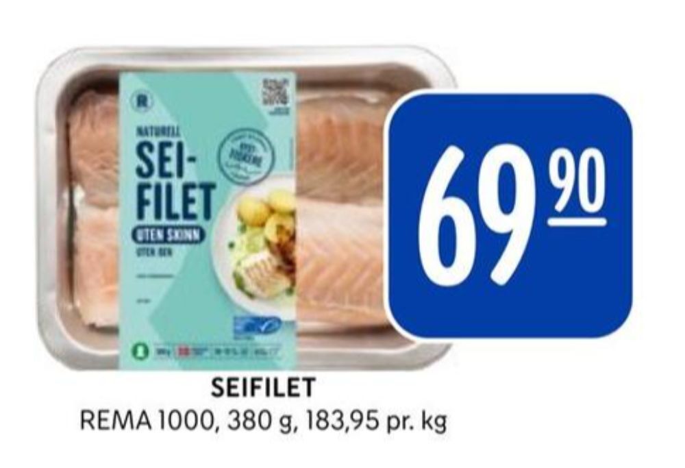 Rema 1000 Rema 1000 seifilet tilbud