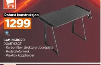 POWER GAMINGBORD DGABYSSGT tilbud