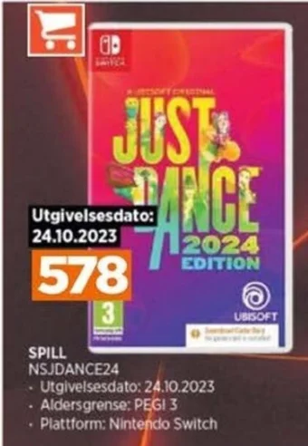 POWER SPILL NSJDANCE24 tilbud