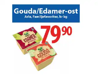 MaxiMat Charlottenberg Gouda/Edamer-ost Arla tilbud