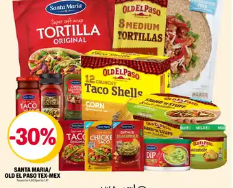 Coop Extra SANTA MARIA/ OLD EL PASO TEX-MEX tilbud