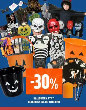 Coop Obs HALLOWEEN PYNT, BORDDEKKING OG TILBEHØR tilbud