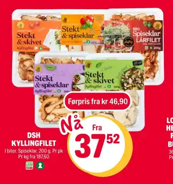 Coop Extra Dsh kyllingfilet tilbud