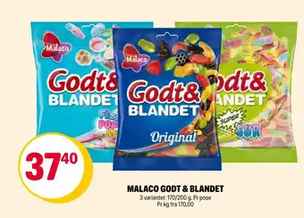 Coop Extra Malaco godt & blandet tilbud