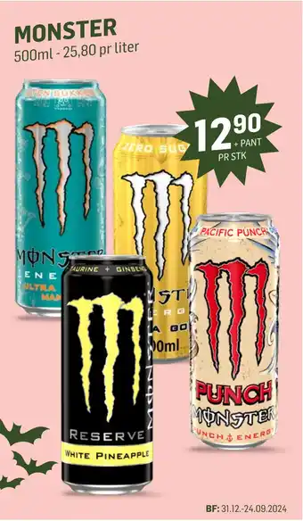 Holdbart Monster tilbud