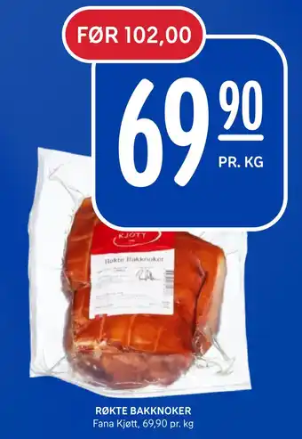 Rema 1000 Røkte bakknoker tilbud