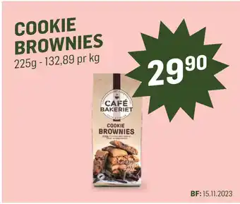 Holdbart Cookie brownies tilbud