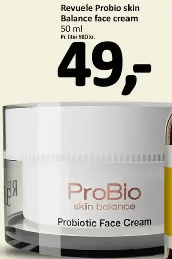 Revuele Probio skin Balance face cream
