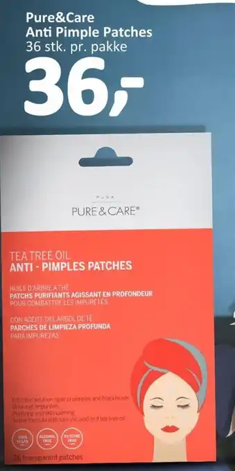 Normal Pure&Care Anti Pimple Patches tilbud