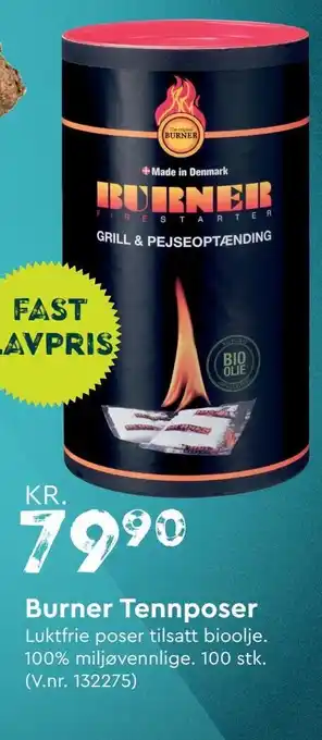 Mekk Burner Tennposer tilbud