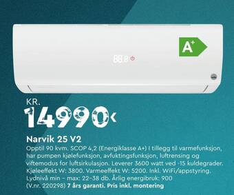 Mekk Narvik 25 V2 tilbud