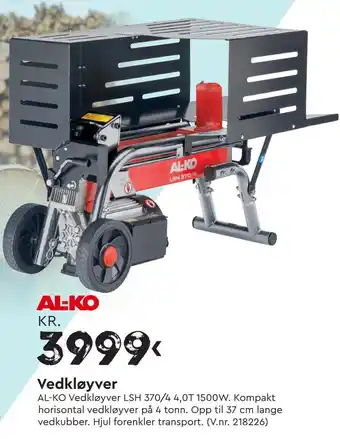 Mekk Vedkløyver tilbud