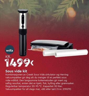 Mekk Sous vide kit tilbud