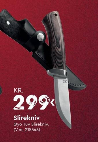 Mekk Slirekniv tilbud