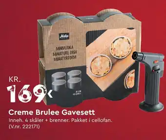 Mekk Creme Brulee Gavesett tilbud