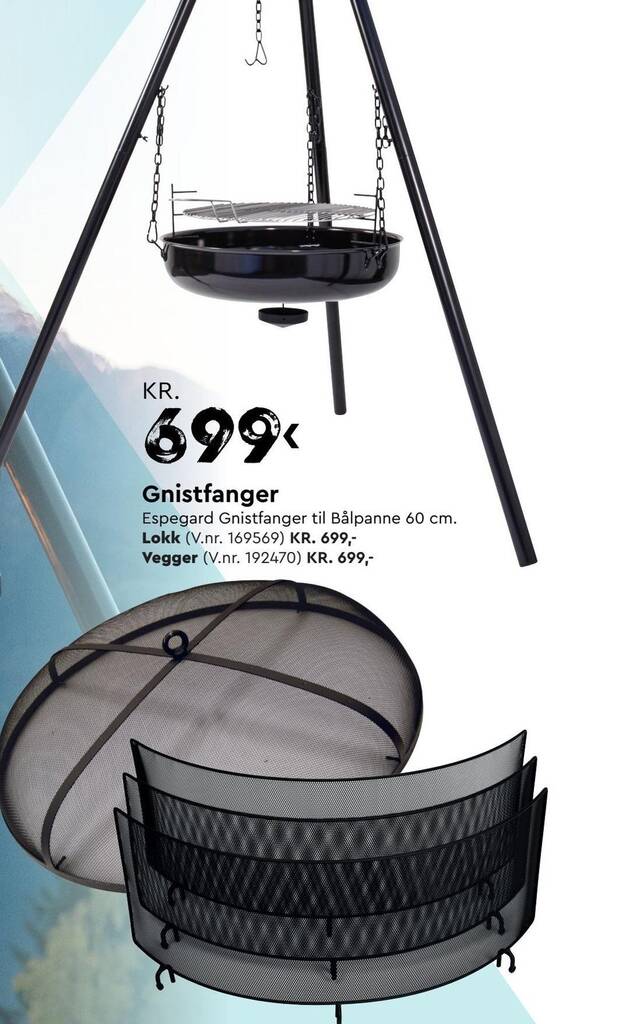 Mekk Gnistfanger tilbud
