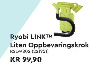 Mekk Ryobi LINK™TM Liten Oppbevaringskrok tilbud
