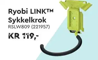 Mekk Ryobi LINKTM Sykkelkrok tilbud