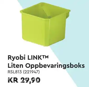 Mekk Ryobi LINKTM Liten Oppbevaringsboks tilbud