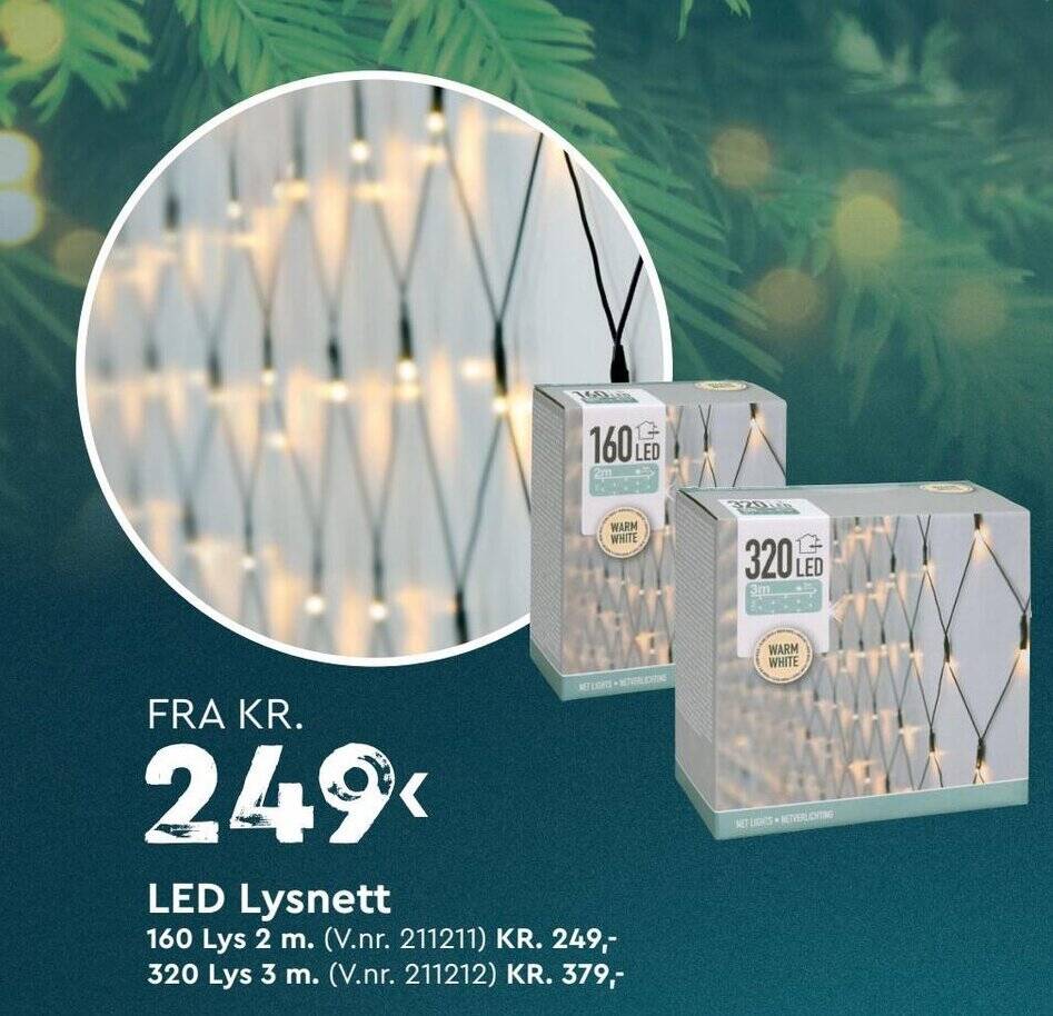 Mekk LED Lysnett tilbud