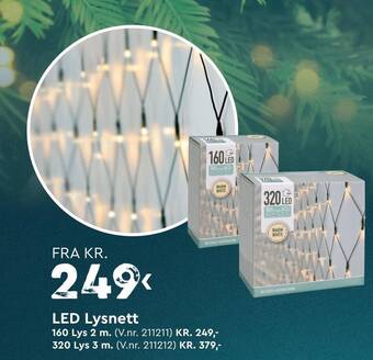 Mekk LED Lysnett tilbud