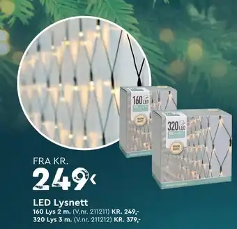 Mekk LED Lysnett tilbud