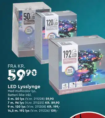 Mekk LED Lysslynge tilbud