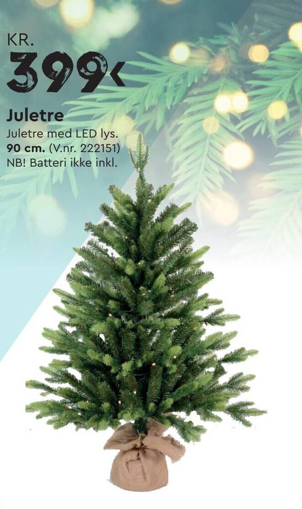 Mekk Juletre tilbud