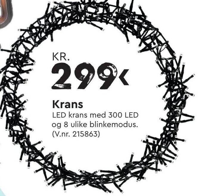 Mekk Krans tilbud