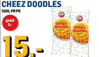 Price Lagerbutikk CHEEZ DOODLES tilbud
