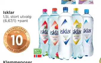 Meny Isklar tilbud