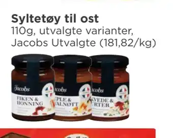 Meny Syltetøy til ost tilbud