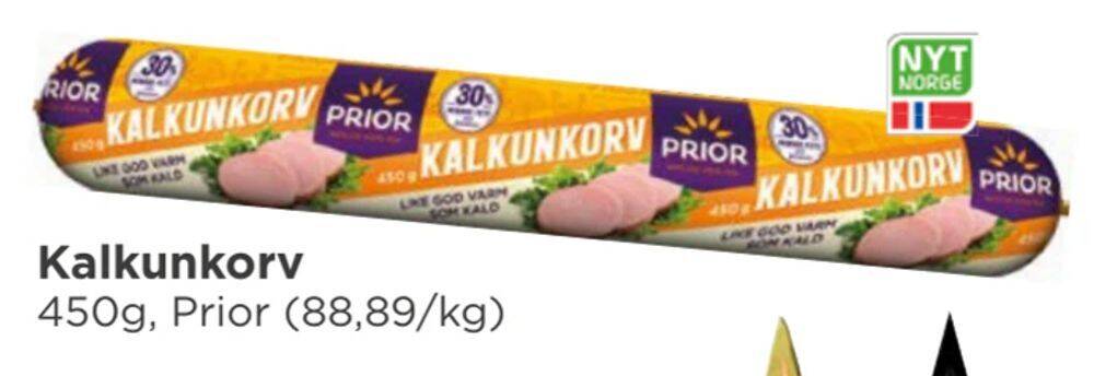 Meny Kalkunkorv tilbud