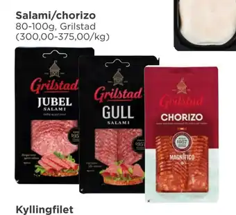 Meny Salami/chorizo tilbud