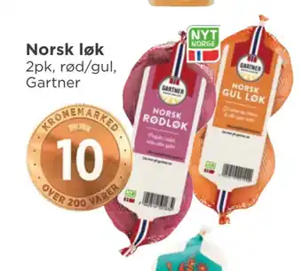 Meny Norsk løk tilbud
