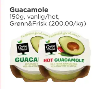 Meny Guacamole tilbud
