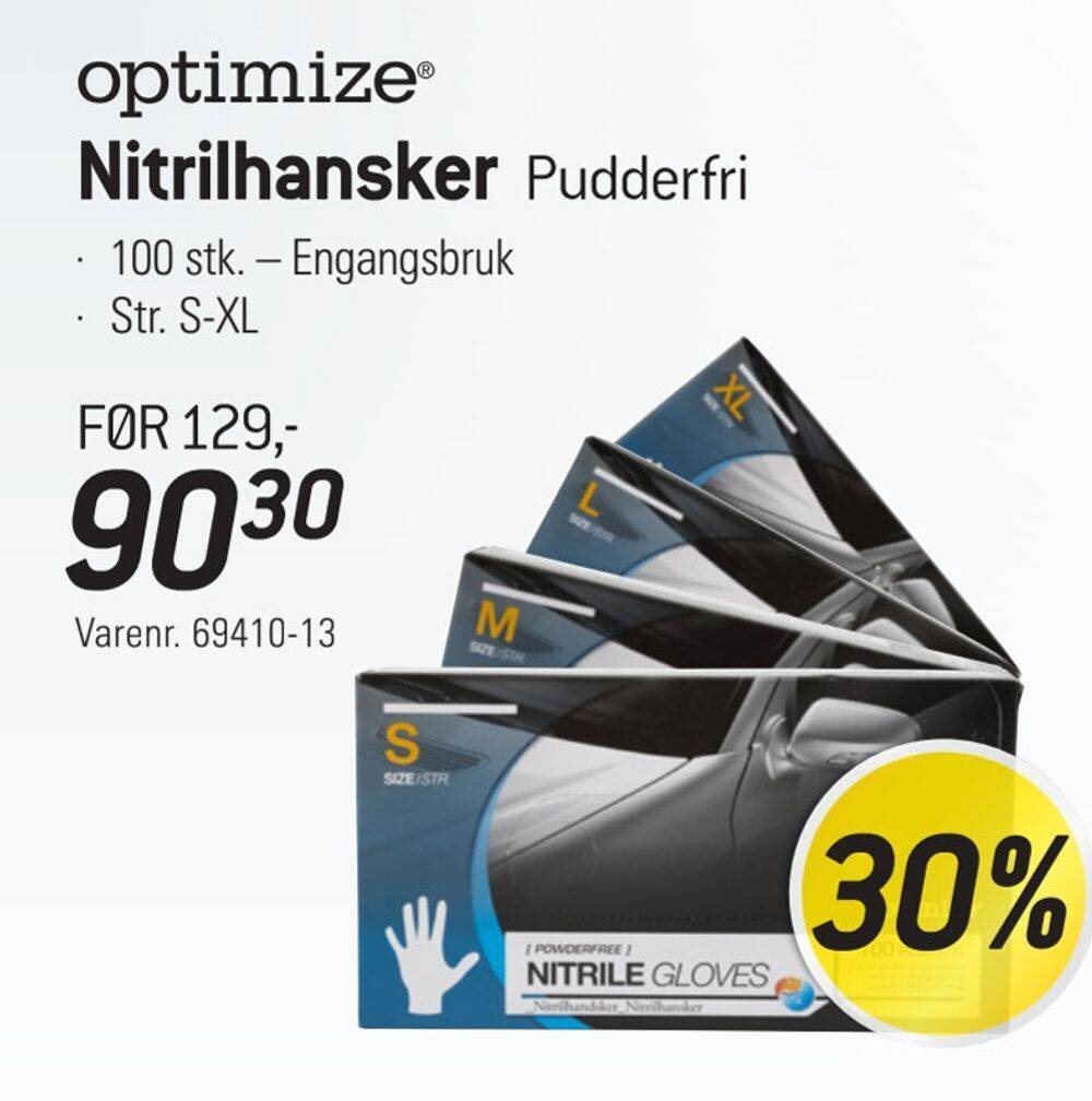 Thansen Nitrilhansker tilbud
